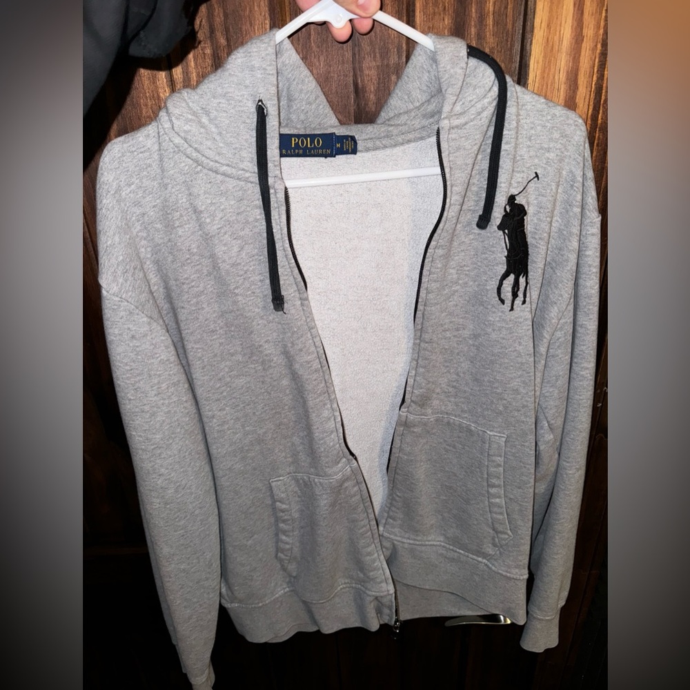 Polo Ralph Lauren Zip Up Hoodie Medium